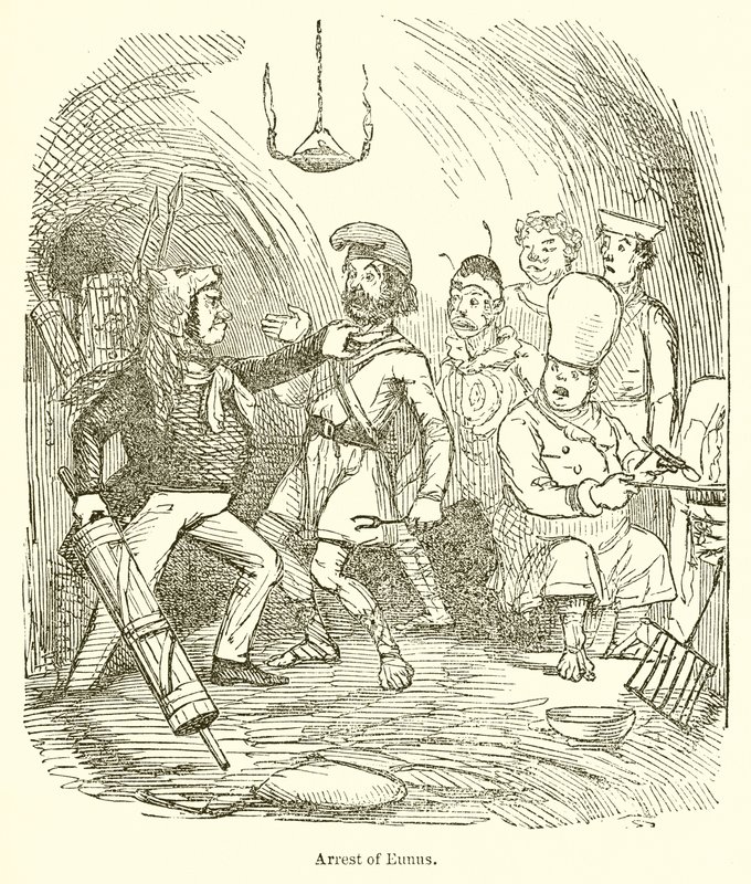 Arresto di Eunus da John Leech