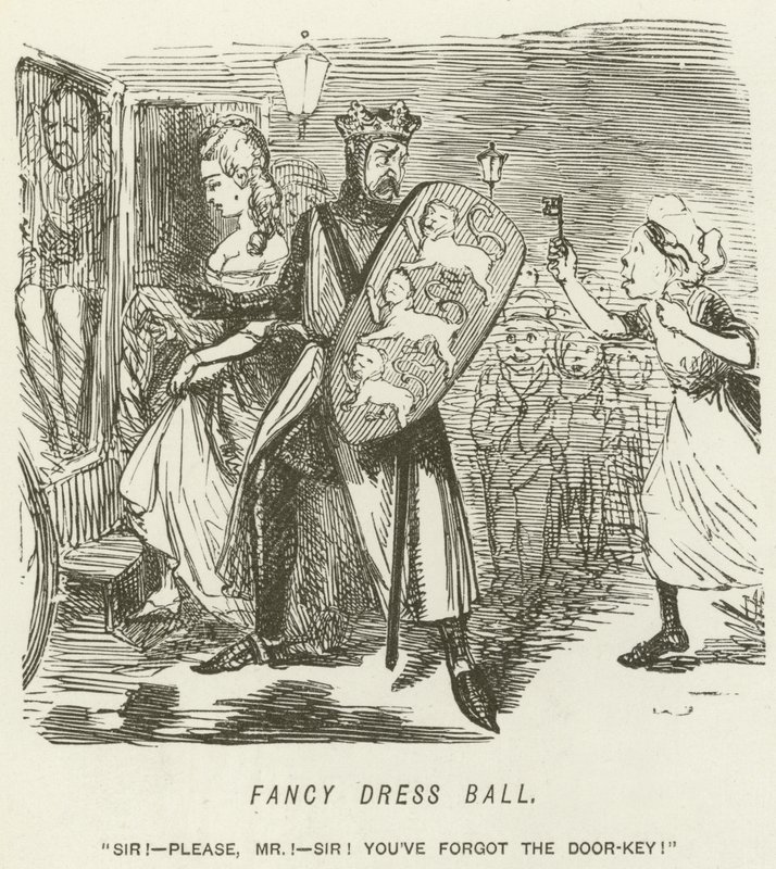 Ballo in maschera da John Leech