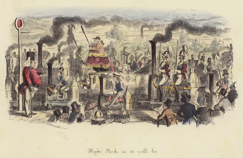 Hyde Park come sarà da John Leech