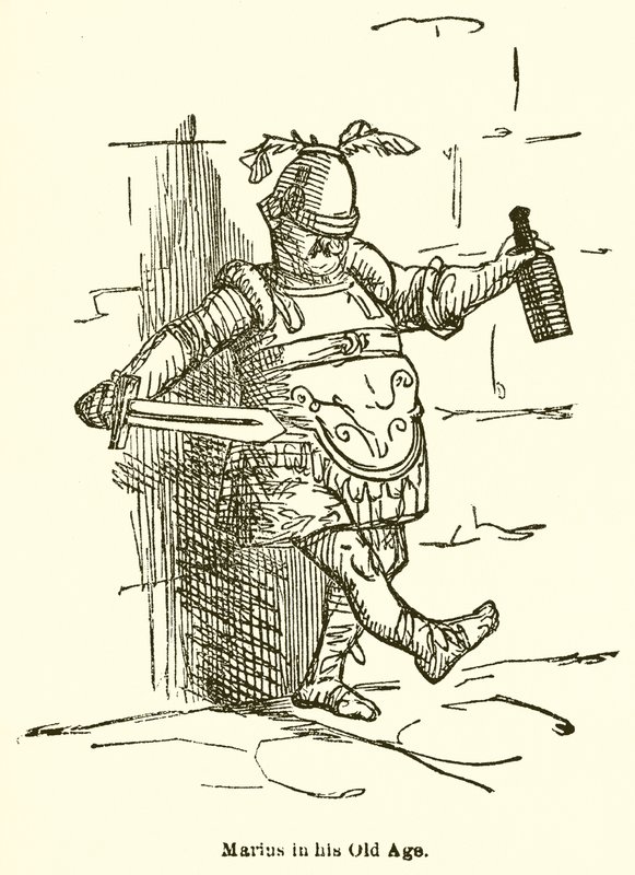 Mario nella sua vecchiaia da John Leech