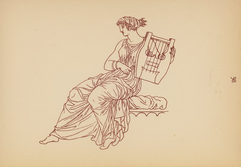 Costume femminile greco antico da John Moyr Smith