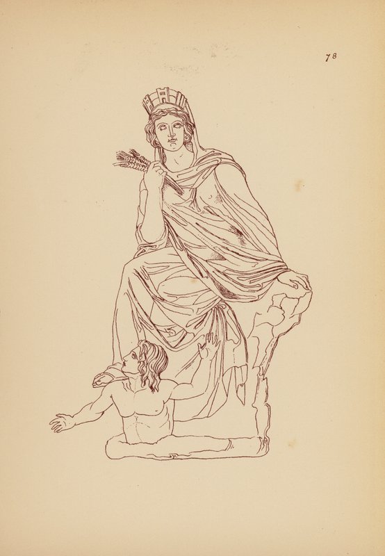 Costume femminile greco antico da John Moyr Smith