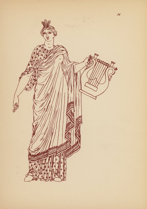 Costume Femminile Greco Antico da John Moyr Smith