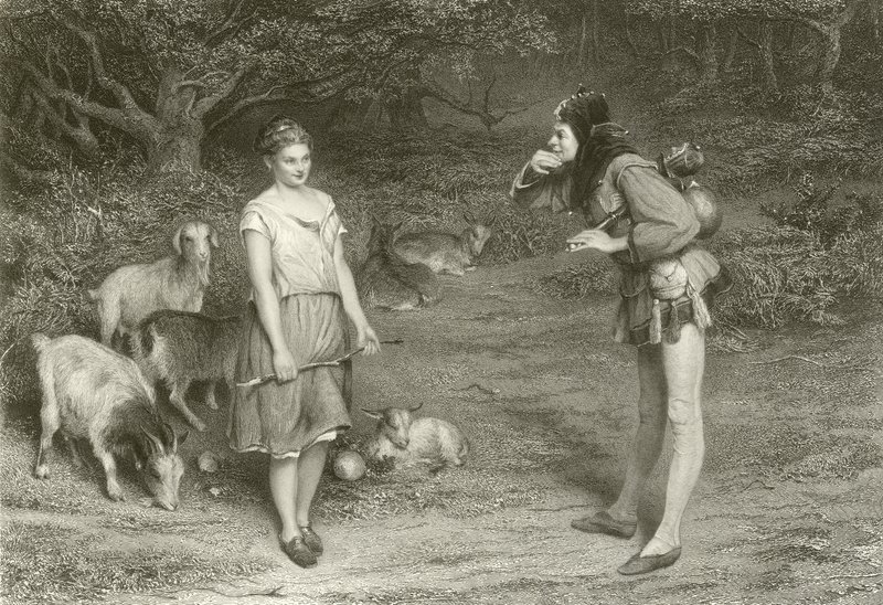 Touchstone e Audrey da John Pettie