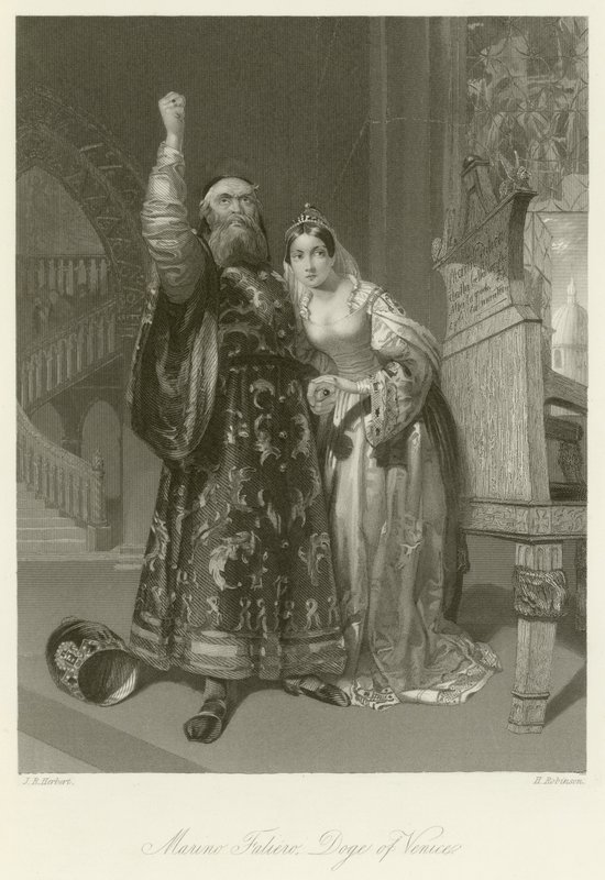 Marino Faliero da John Rogers Herbert