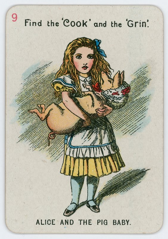 Alice e il bambino maiale da John Tenniel