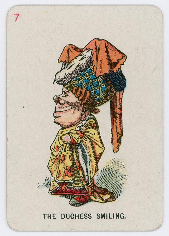 La duchessa sorridente da John Tenniel