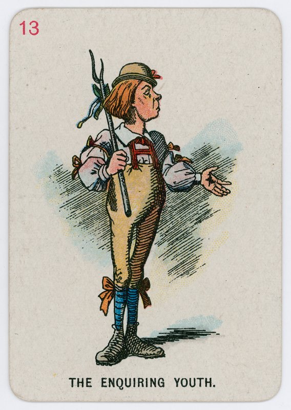 Il giovane curioso da John Tenniel