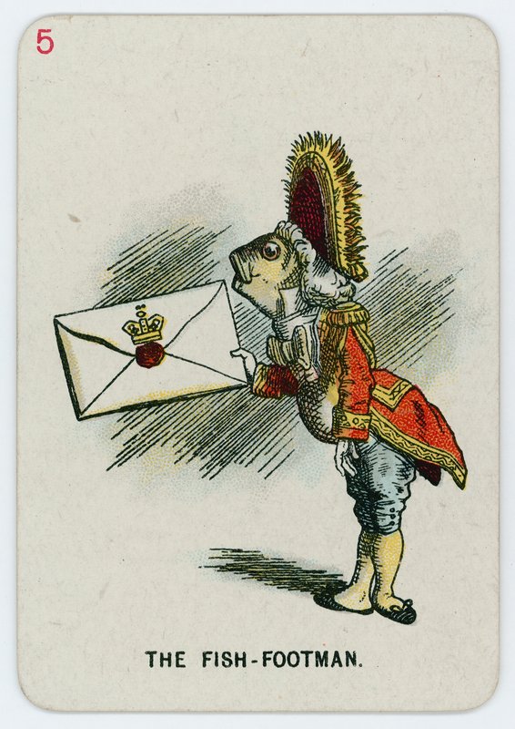 Il Pesce-Footman da John Tenniel