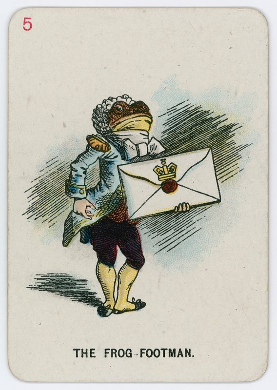 Il ranocchio-fattorino da John Tenniel
