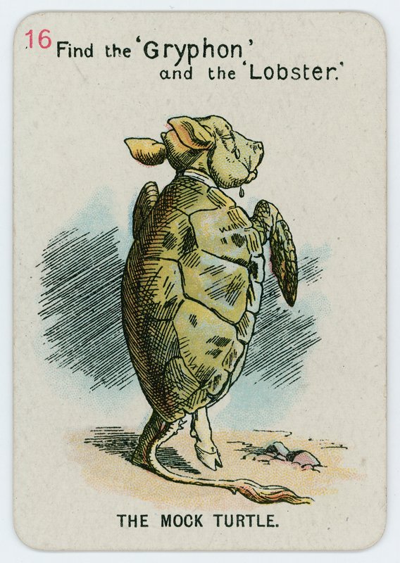 La Finta Tartaruga da John Tenniel