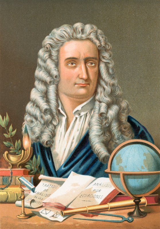 Isaac Newton da Jose Armet Portanell