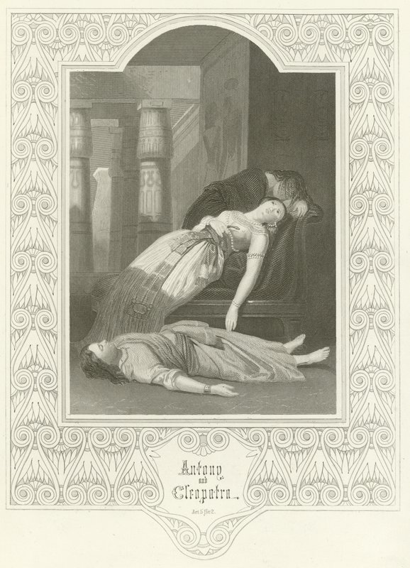 Antonio e Cleopatra, Atto V, Scena II da Joseph Kenny Meadows