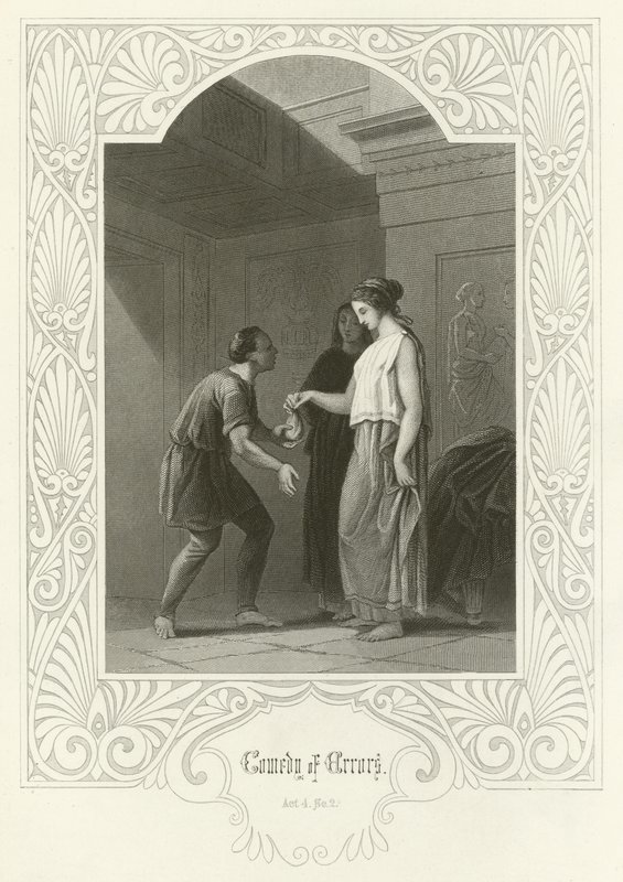 La commedia degli errori, Atto IV, Scena ii da Joseph Kenny Meadows