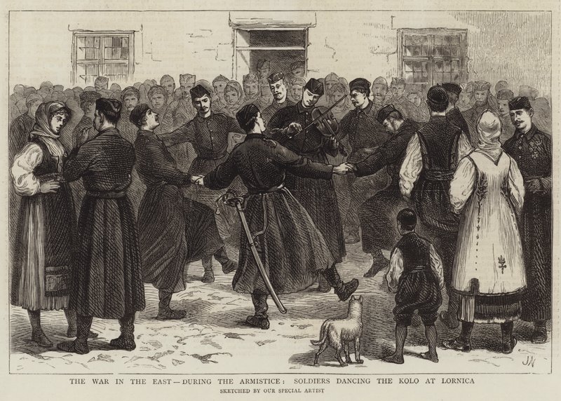 La guerra in Oriente, durante l