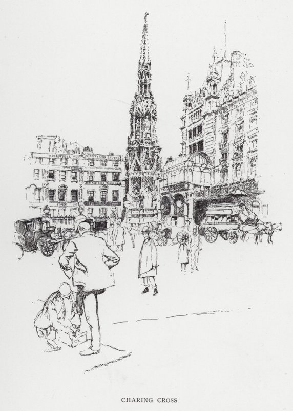 Charing Cross da Joseph (after) Pennell