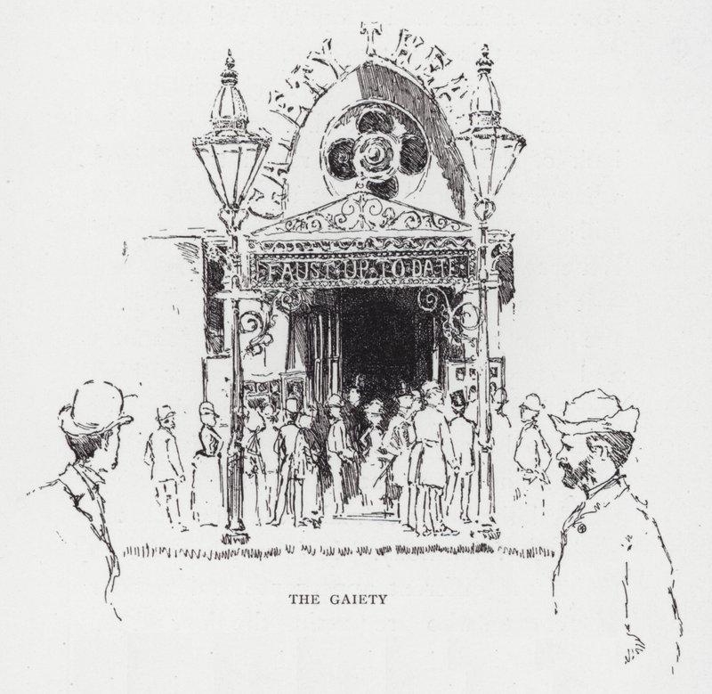 Il Gaiety da Joseph (after) Pennell