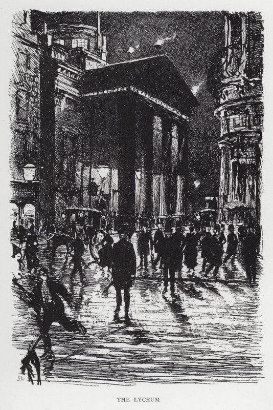 Il Lyceum da Joseph (after) Pennell