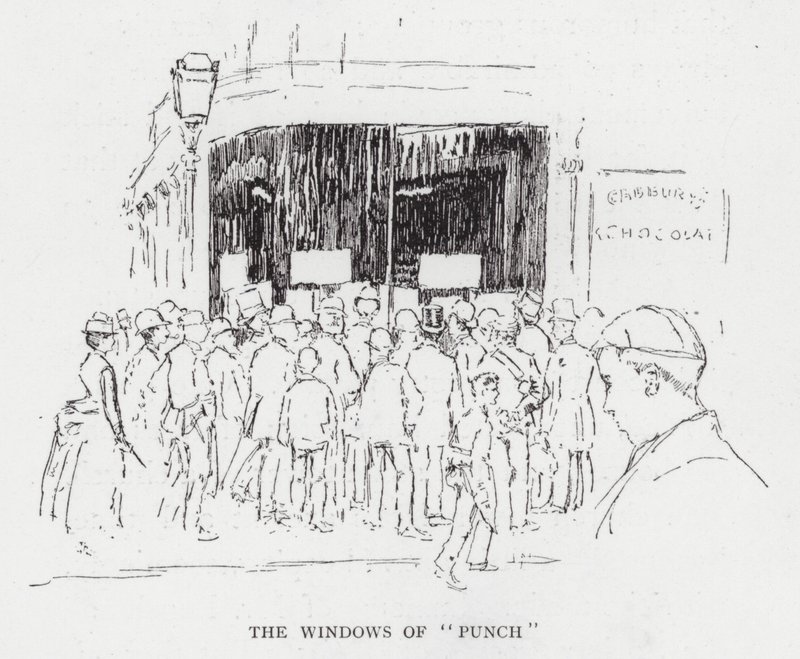 Le finestre di "Punch" da Joseph (after) Pennell