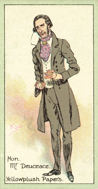 Onorevole Mr Deuceace, Yellowplush Papers da Joseph Clayton Clarke
