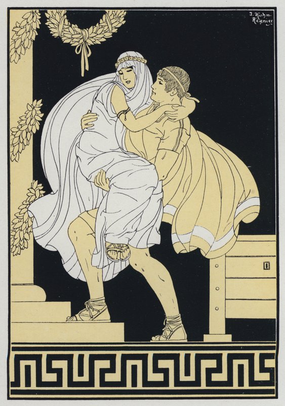 Il matrimonio di Plistinius da Joseph Kuhn Regnier