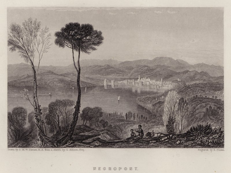 Negropont da Joseph Mallord William (after) Turner