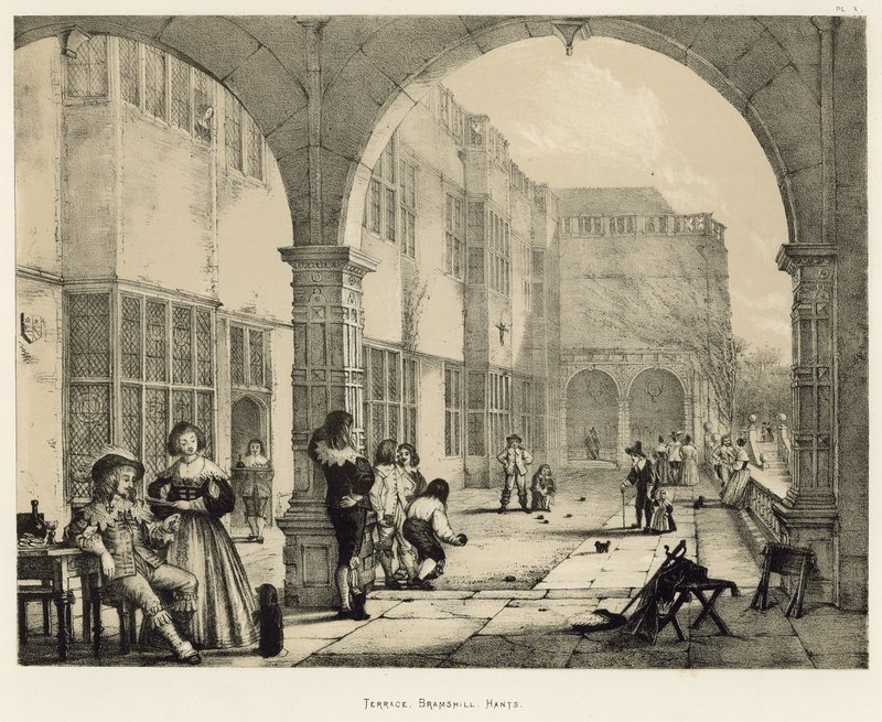 Terrazza, Bramshill, Hants da Joseph Nash