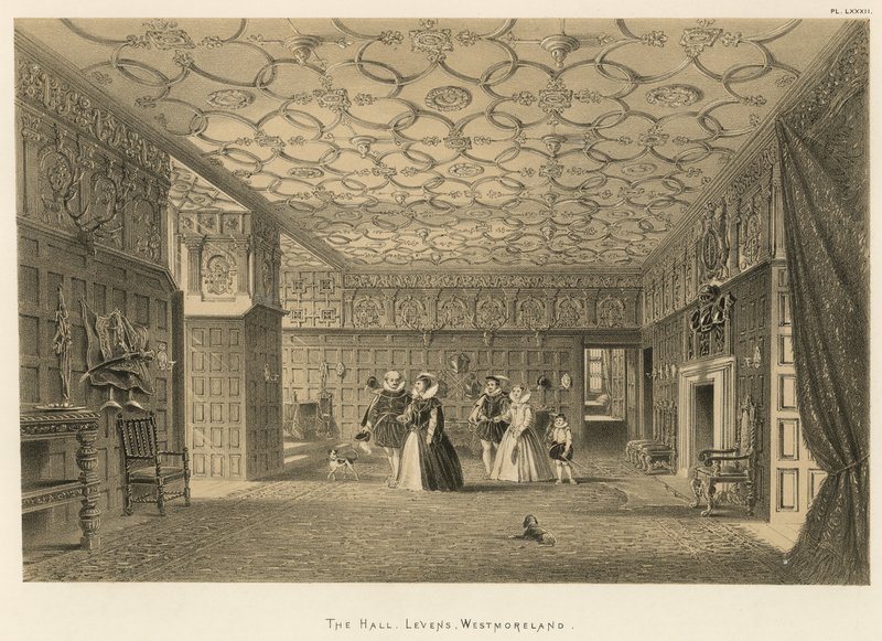 La Sala, Levens, Westmoreland da Joseph Nash