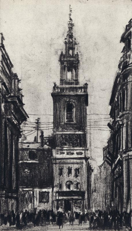 San Stefano, Walbrook da Joseph Pennell