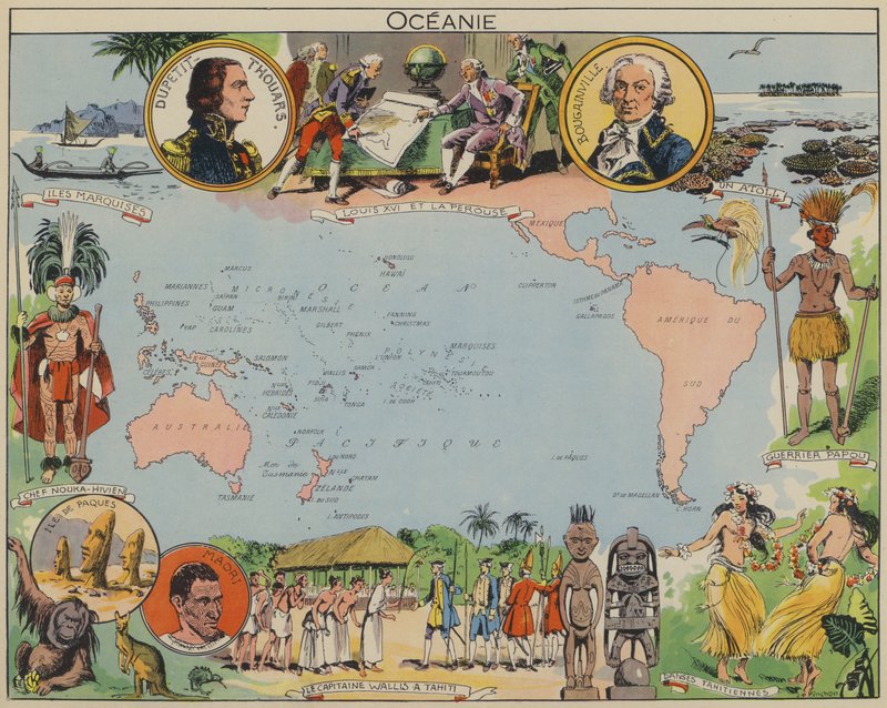 Oceania da Joseph Porphyre Pinchon