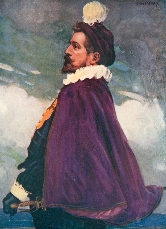Sir Walter Raleigh da Joseph Simpson