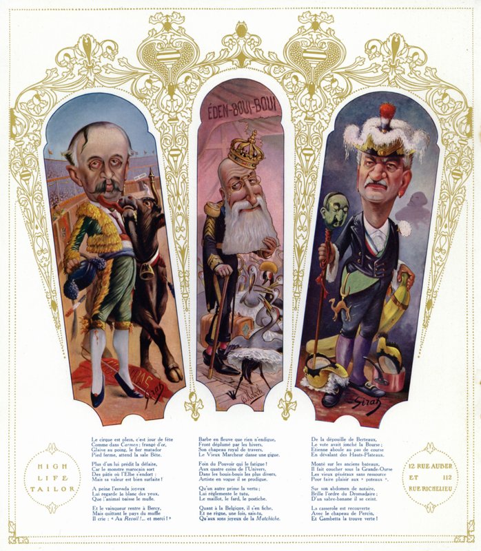 Caricature da Joseph Sirat