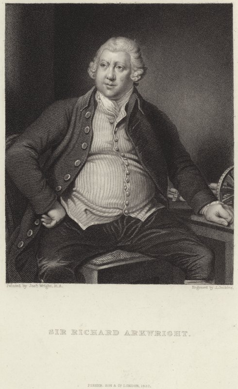 Richard Arkwright da Joseph Wright