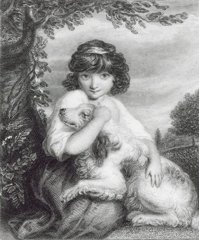 Amami, ama il mio cane da Joshua (after) Reynolds