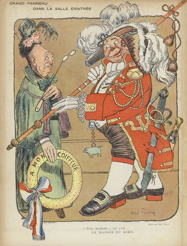 Illustrazione per Le Rire da Jules Abel Faivre