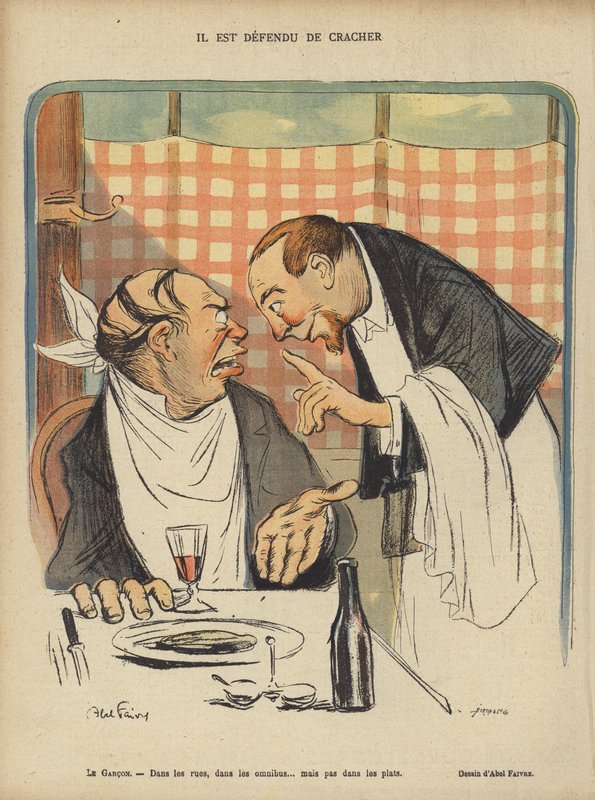 Illustrazione per Le Rire da Jules Abel Faivre