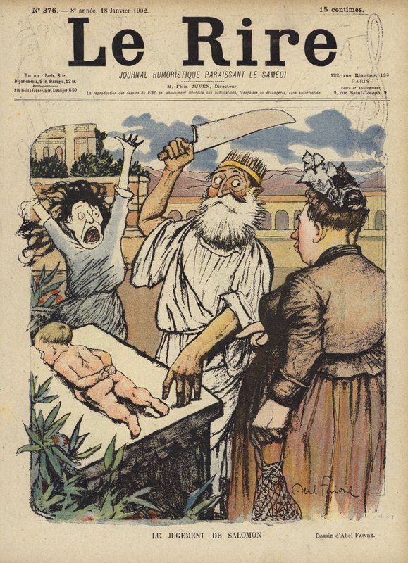 Illustrazione per Le Rire da Jules Abel Faivre