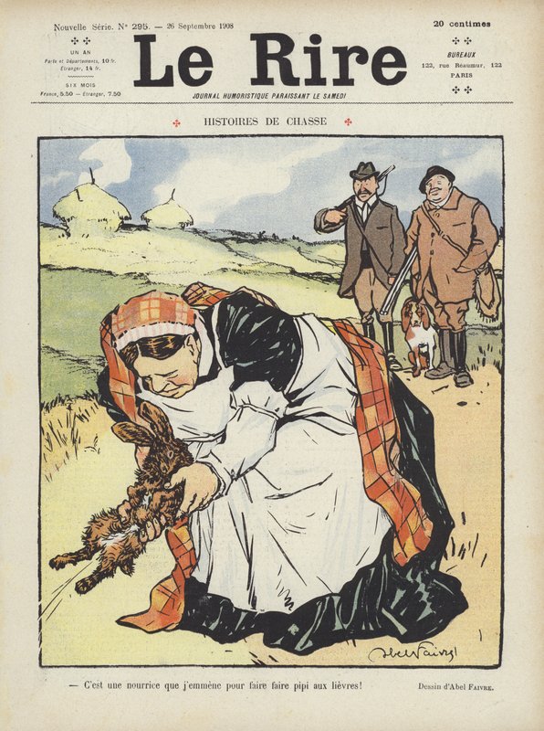 Illustrazione per Le Rire da Jules Abel Faivre