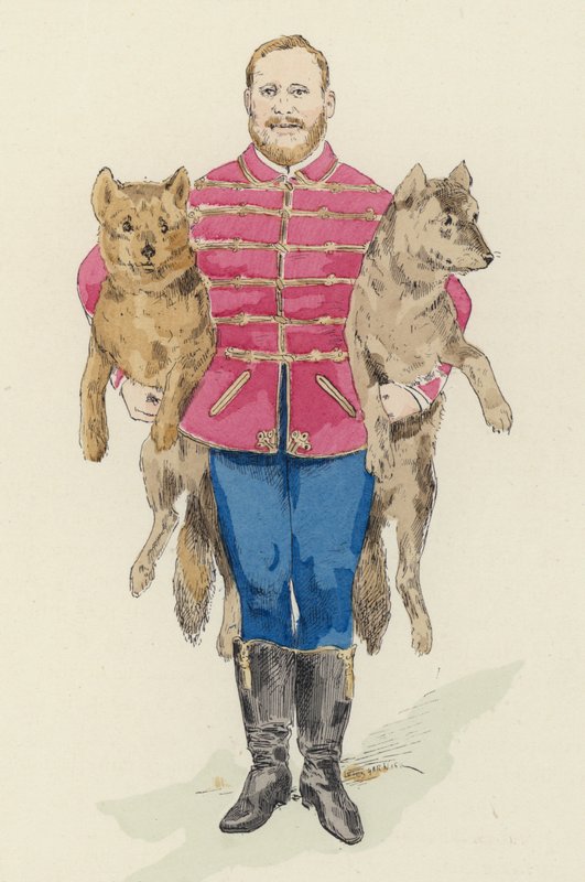 Addestratore di cani da Jules Arsene (after) Garnier