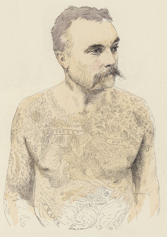 Tatuaggi da Jules Arsene (after) Garnier