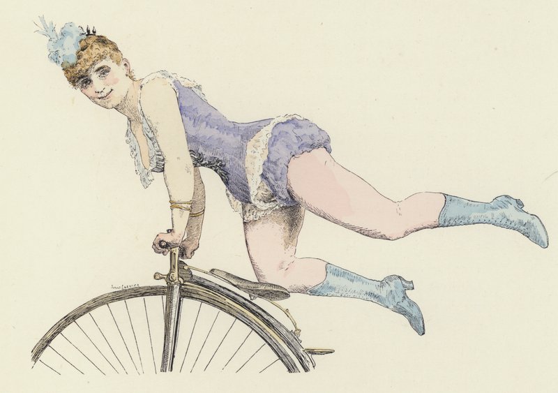Artista ciclista da Jules Arsene Garnier