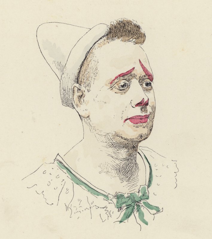 Clown da Jules Arsene after Garnier