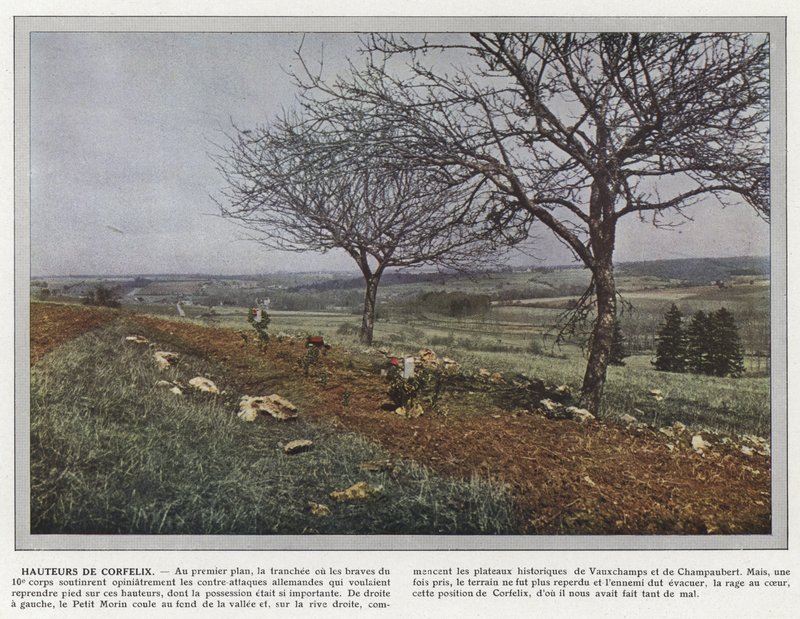 Hauteurs de Corfelix da Jules Gervais Courtellemont
