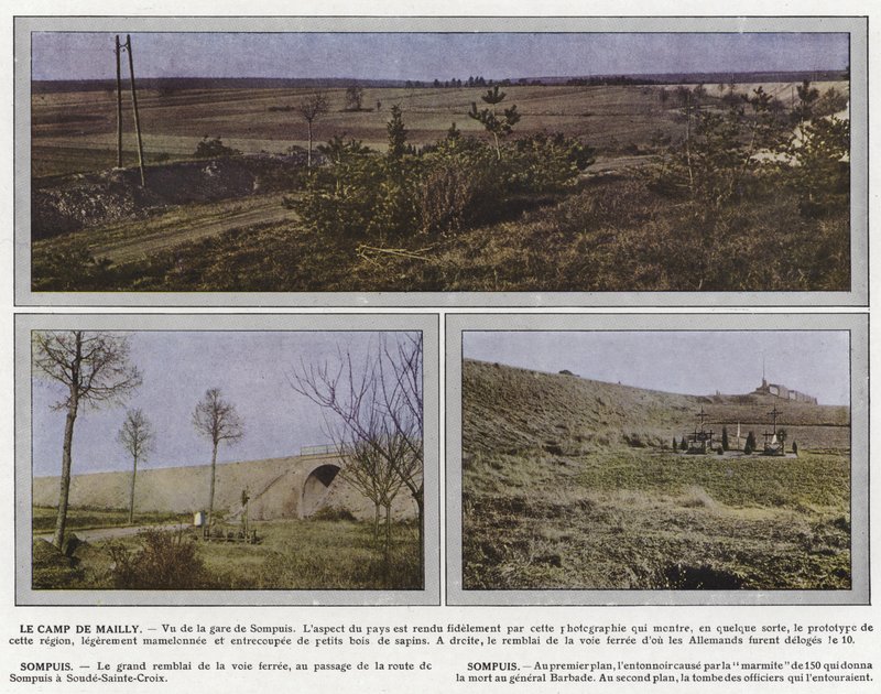 Le Camp de Mailly, Sompuis da Jules Gervais Courtellemont