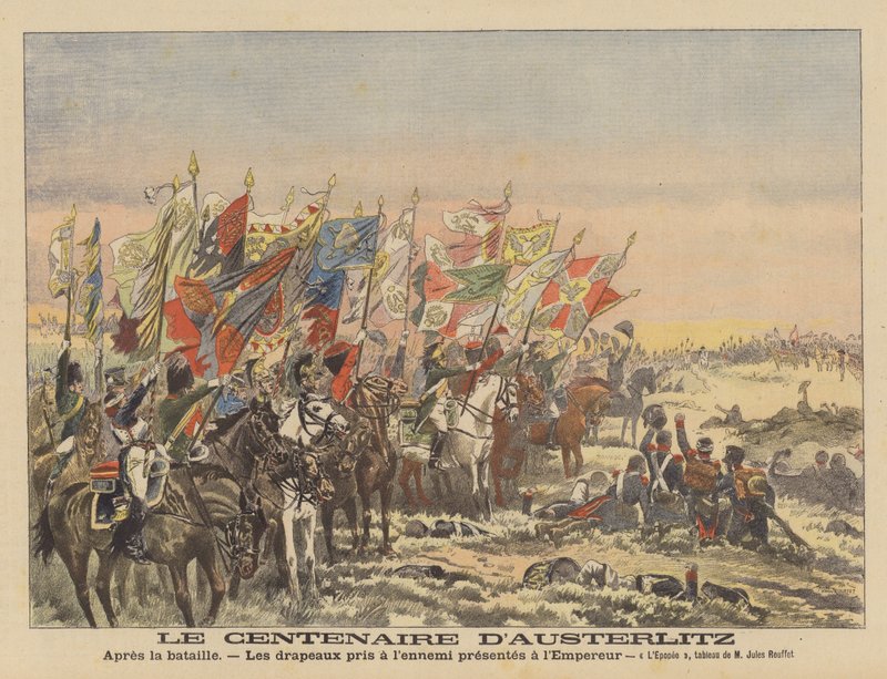 Centenario della Battaglia di Austerlitz da Jules Rouffet