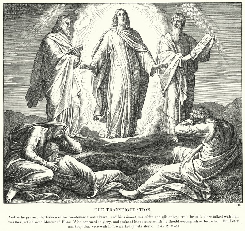 La Trasfigurazione da Julius (after) Schnorr von Carolsfeld