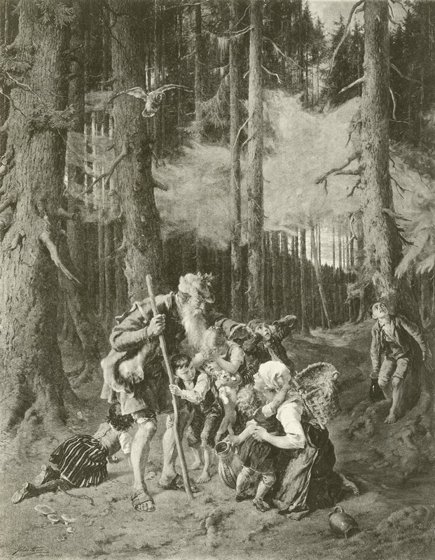 Il Fedele Eckart (incisione) da Julius Adam