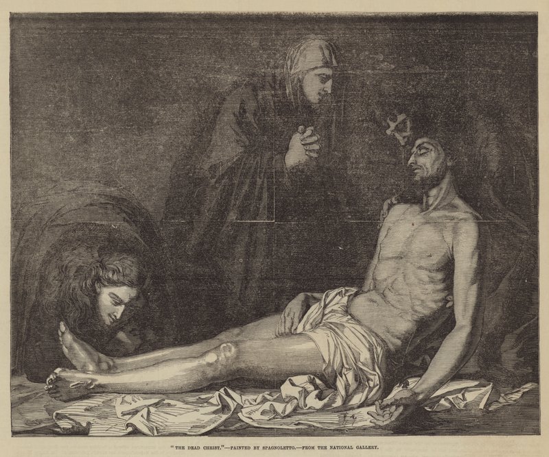 Il Cristo Morto da Jusepe de Ribera