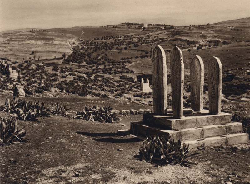 Gerusalemme, Tomba musulmana da Karl Grober
