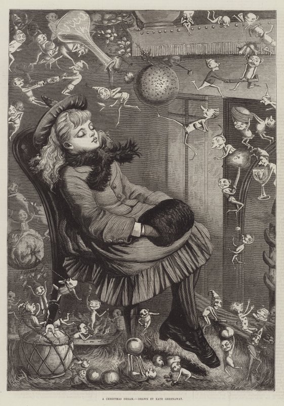 Un sogno di Natale da Kate Greenaway